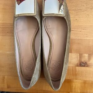 Tory Burch Gold Women's Flats